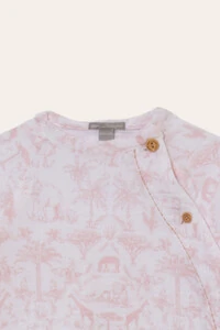 Conjunto Gaze Toile Du Jouy Rosa