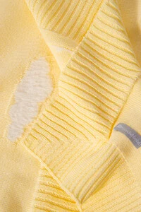 Manta Nuvem Colo Amarelo