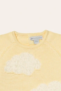 Macacão nuvem Amarelo