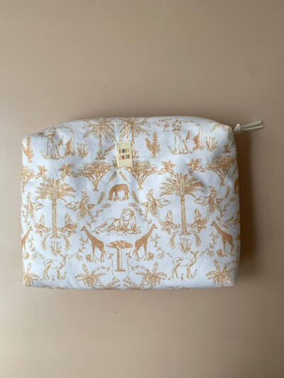 Foto Necessaire Toile du Jouy Mostarda