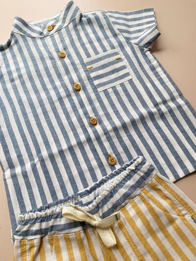 FotoCamisa Lucas Listrinha Azul Jeans