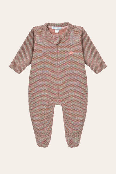 Foto Macacão Tweed Rosado