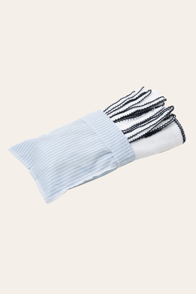 Foto Kit Toalha Fralda Picueta Azul Marinho