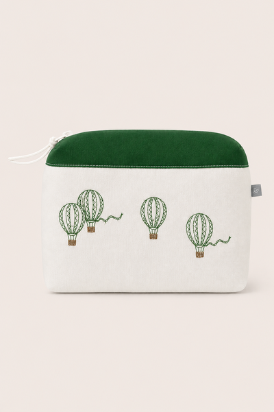 Foto Necessaire de Fustao Balloon Tons de Verde