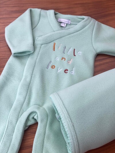 Foto Macacão Soft Bordado Verde