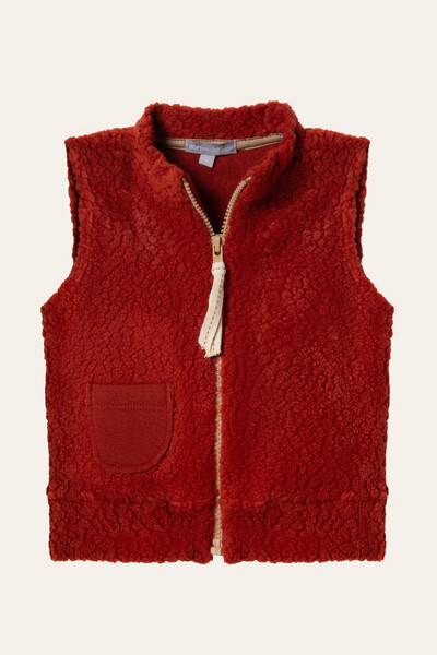 Foto Colete Pelinho Terracota