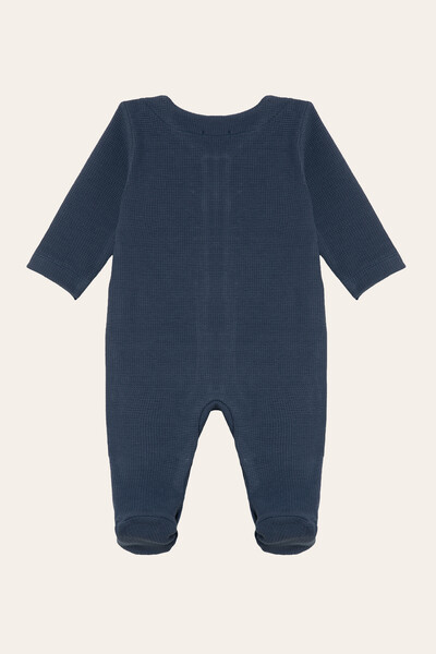 Foto Macacão Waffle Azul