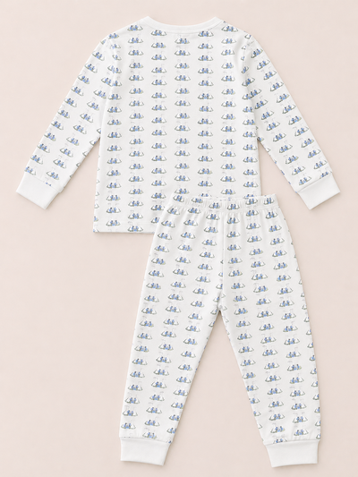 Foto Pijama Coelho Pima Azul