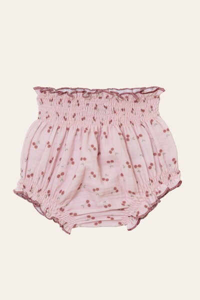 Foto Shorts Gaze Cereja Rosa Vinho