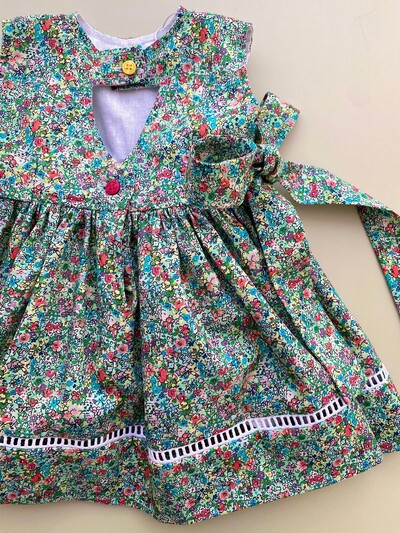 FotoVestido Alice Floral Miúdo Colorido