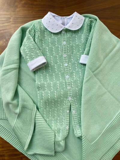 Foto Macacão Lisboa Verde menta