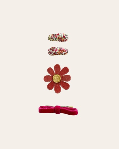 Foto Kit Fivelas Liberty Tictac Colorido com Salmão