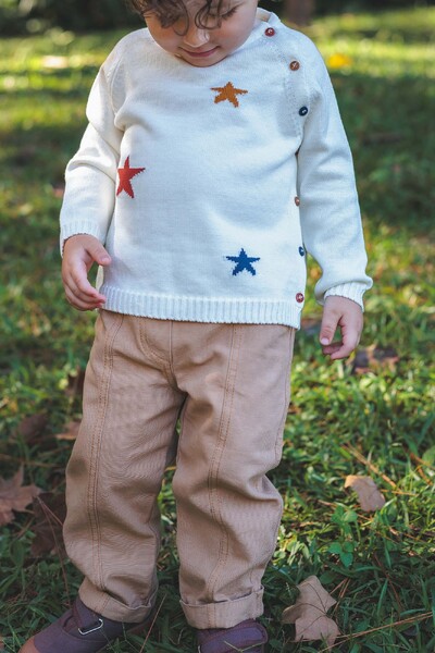 Foto Calça Céu Sarja Camelo