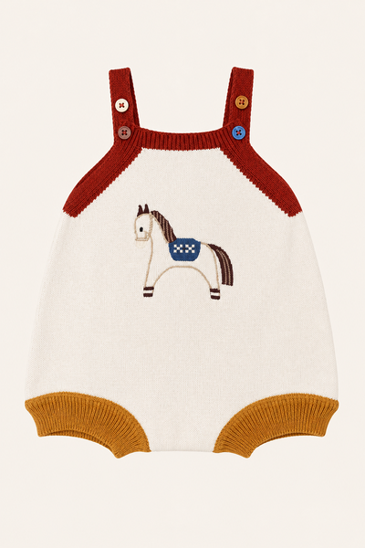 Foto Romper Horses Colorido