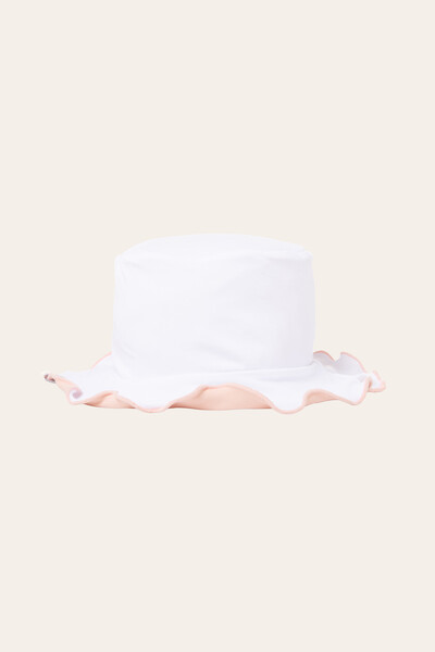 FotoChapéu Summer Liso Rosa Branco