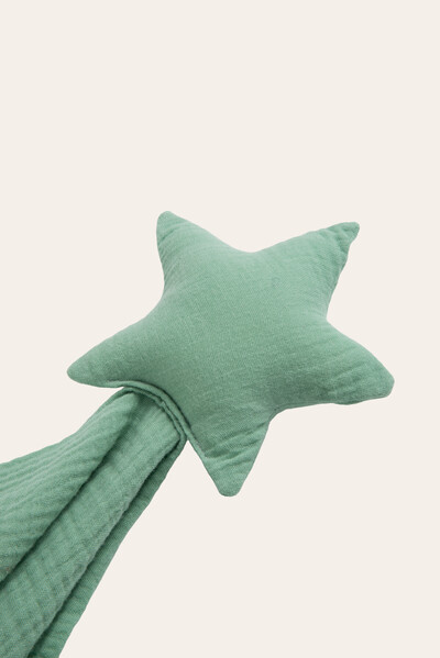 FotoNaninha Estrela Gaze Verde Menta