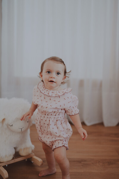 Foto Pimpão Gaze Cereja Rosa Vinho