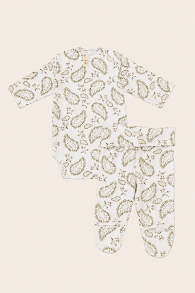 Foto Conjunto Paisley Algodão Egípicio Colorido