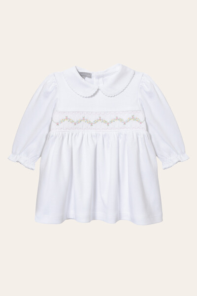 Foto Vestido Florzinha Pima Branco