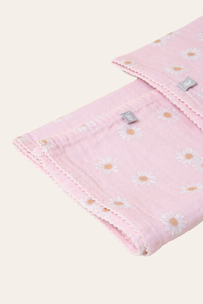 FotoKit Fralda Estampa Daisy Rosa