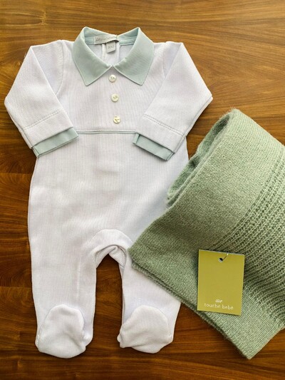 Foto Macacão Tricotil Romeo Branco