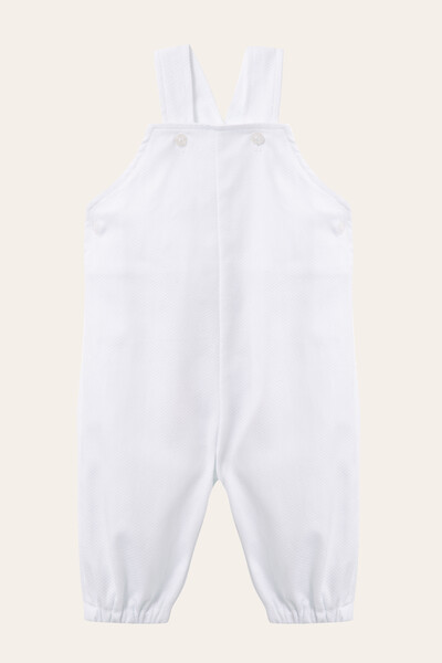 Foto Jardineira Vida Piquet Branco