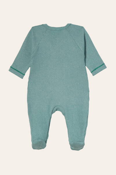 FotoMacacão Canelado Raglan Verde