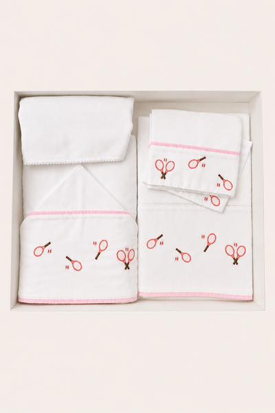 Foto Kit Enxoval Tenista Rosa