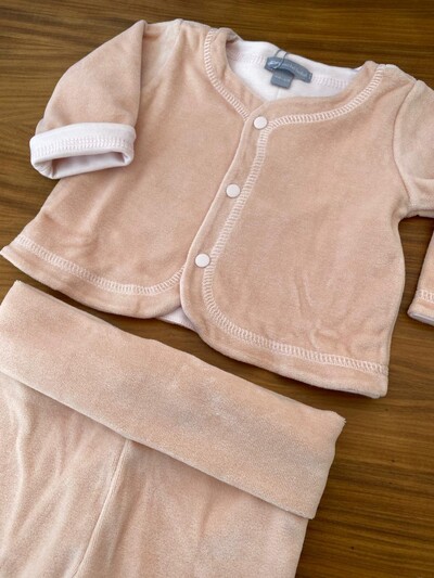 FotoConjunto Dupla Face Plush Nude