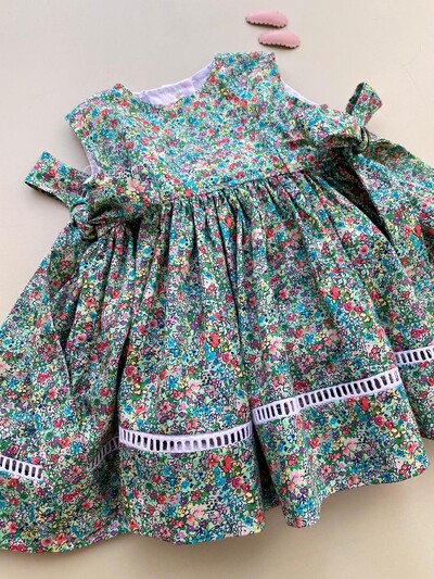 Foto Vestido Alice Floral Miúdo Colorido