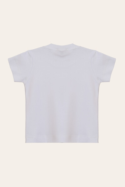 FotoCamiseta Bolsinho Algodão Egípcio Branco