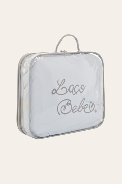 Foto Edredom Nuvem Azul Bebê