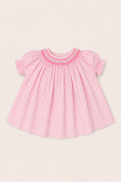 Foto Vestido Isabela Vichy Rosa