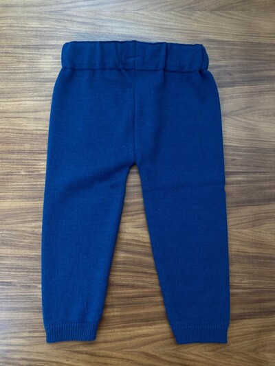 FotoCalça Jogger Tricot Índigo