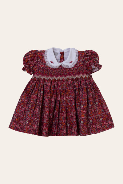 Foto Vestido Eliza Floral Miúdo Tons de Rosa
