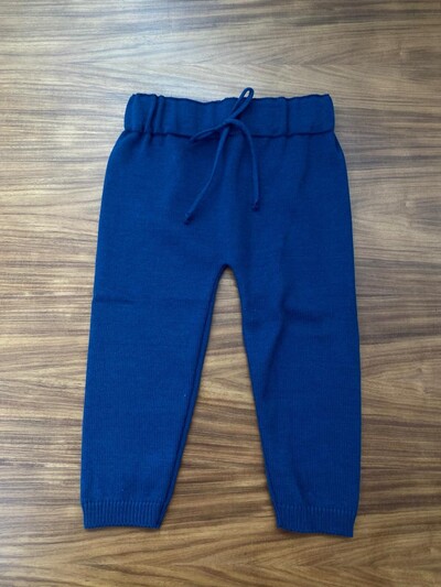 Foto Calça Jogger Tricot Índigo