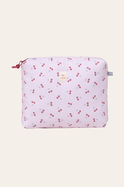 Foto Necessaire Cereja Rosa Vinho