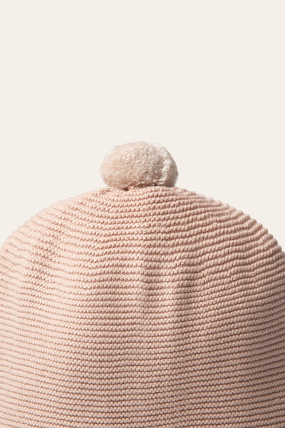 FotoGorro Pompom Salmão Light