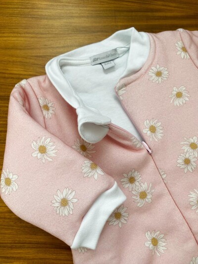 Foto Macacão Astronauta Daisy Algodão Egípcio Rosa