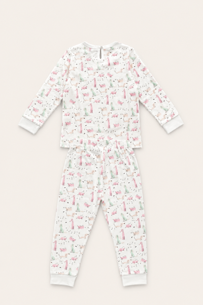 Foto Pijama Cachorros Pima Rosa