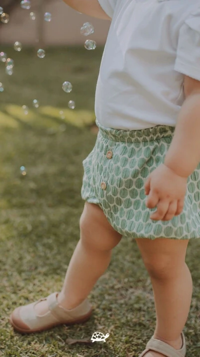 FotoShorts Sabiá Poá Verde