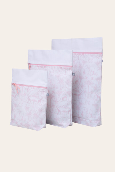 Foto Kit Saquinho Toile du Jouy Rosa