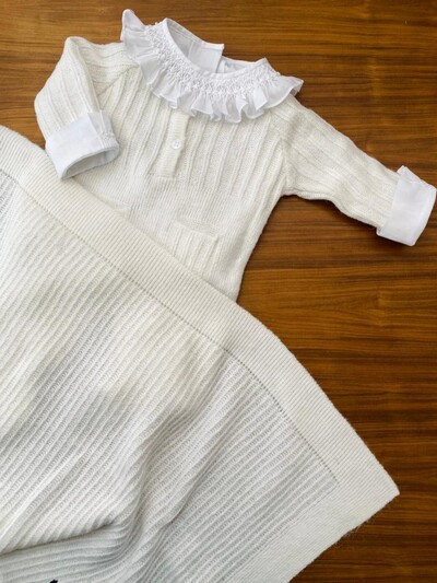 Foto Manta mousse Lã Colo Branco