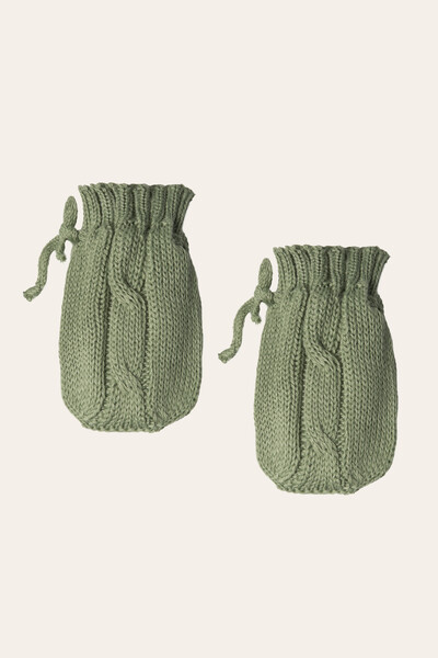 FotoKit Gorro e Luva Tricot Avocado