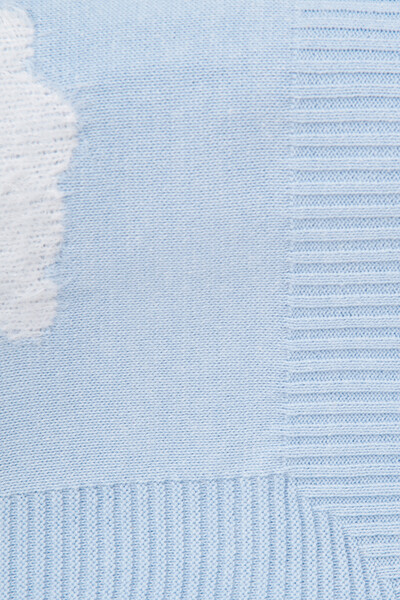 FotoManta Nuvem Colo Azul Bebê