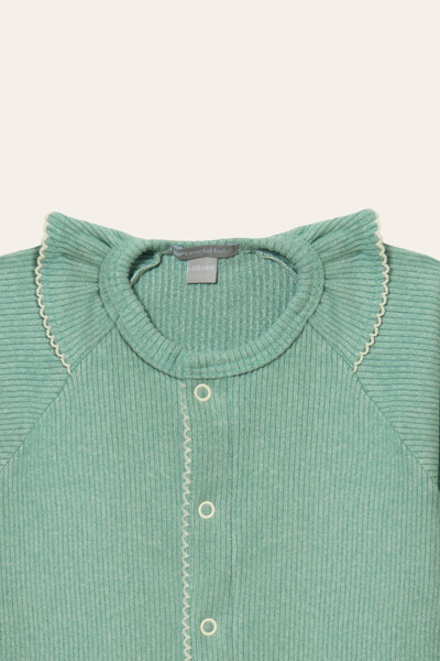 FotoMacacão Canelado Babadinho Verde