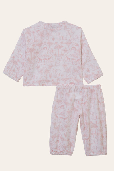 FotoConjunto Gaze Toile Du Jouy Rosa