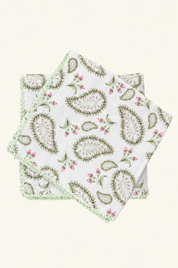 Kit Fralda Estampa Paisley Colorido