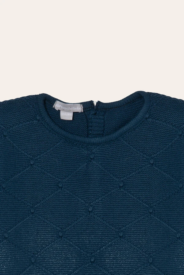 Casaco Tricot Fortaleza Índigo