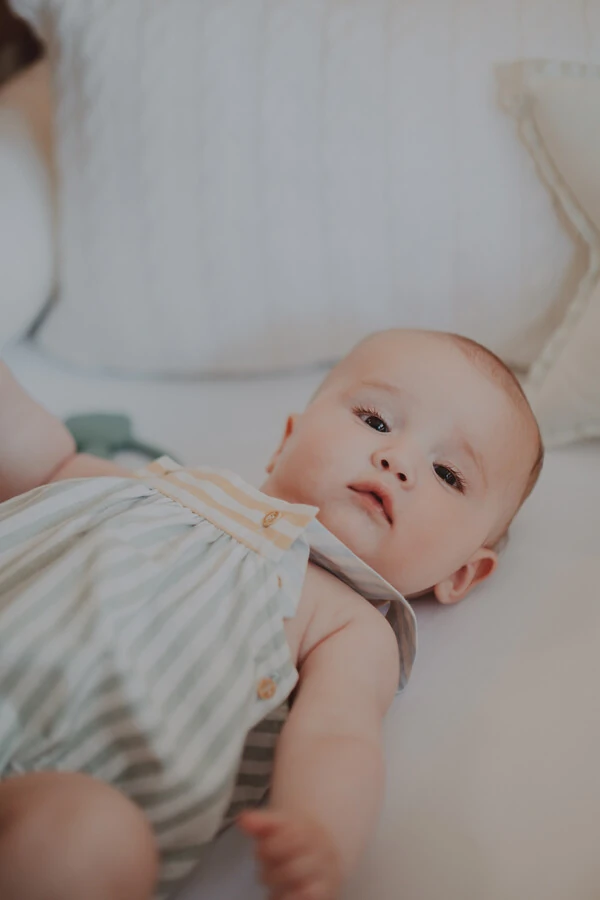 Jardineira Guga Listrinha Colorido